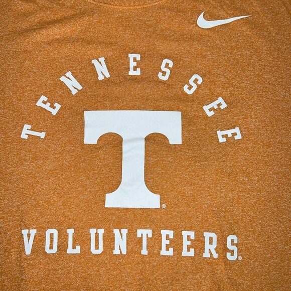 Nike Other - Nike Tennessee Volunteers Shirt Men's Size Large Logo Swoosh Big T Logo Orange‎